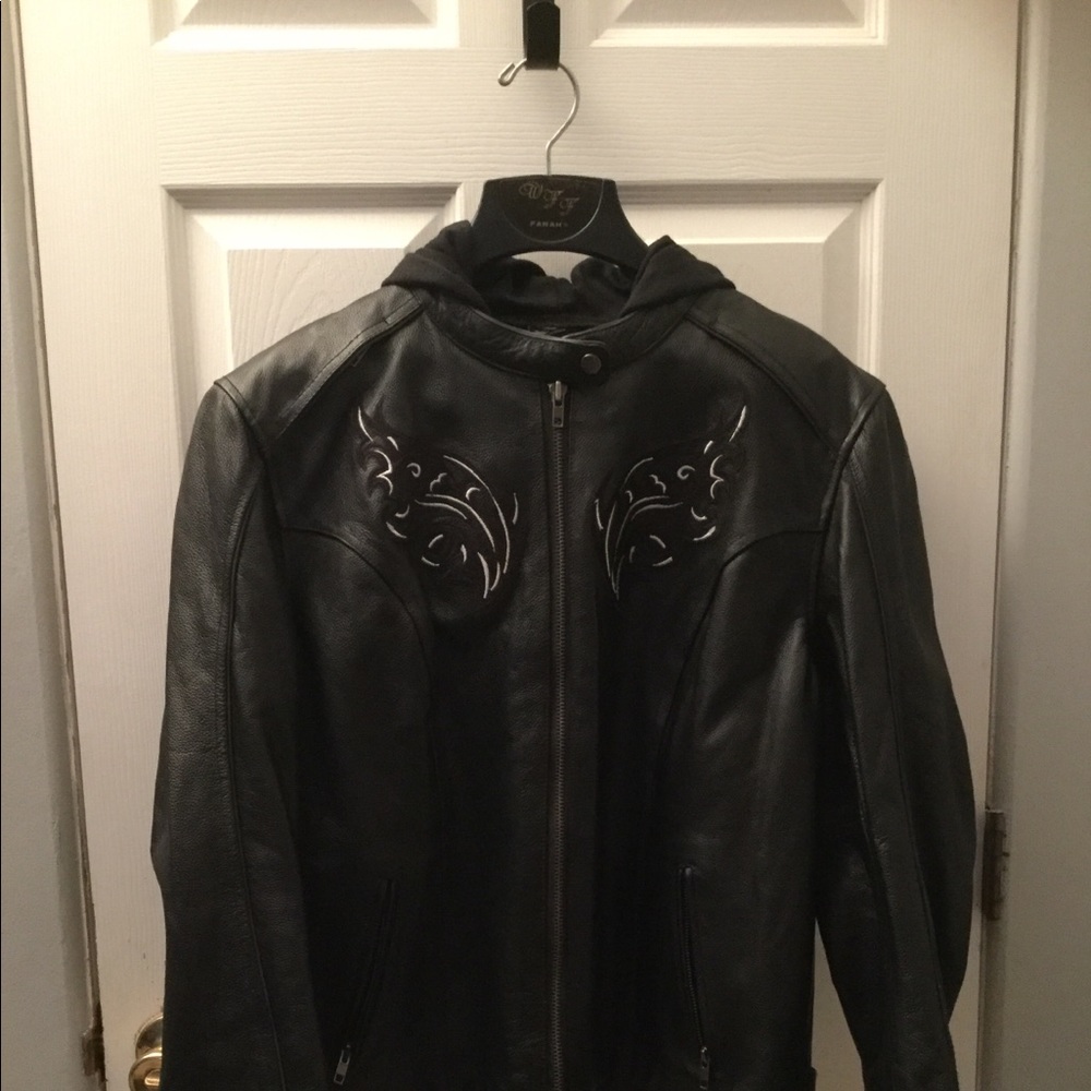 XElement motorcycle jacket with armor.